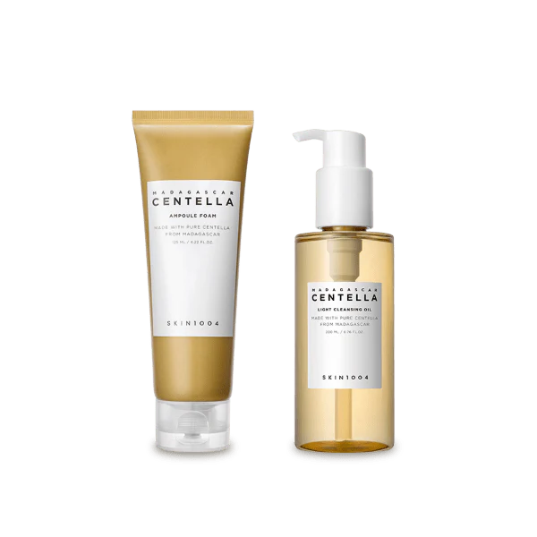 SKIN1004 -Madagascar Centella Double Cleansing Duo - Kit de Doble Limpieza