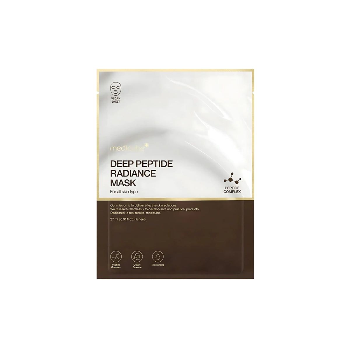 Medicube - Deep Peptide Radiance Mask - Mascarilla con Péptidos