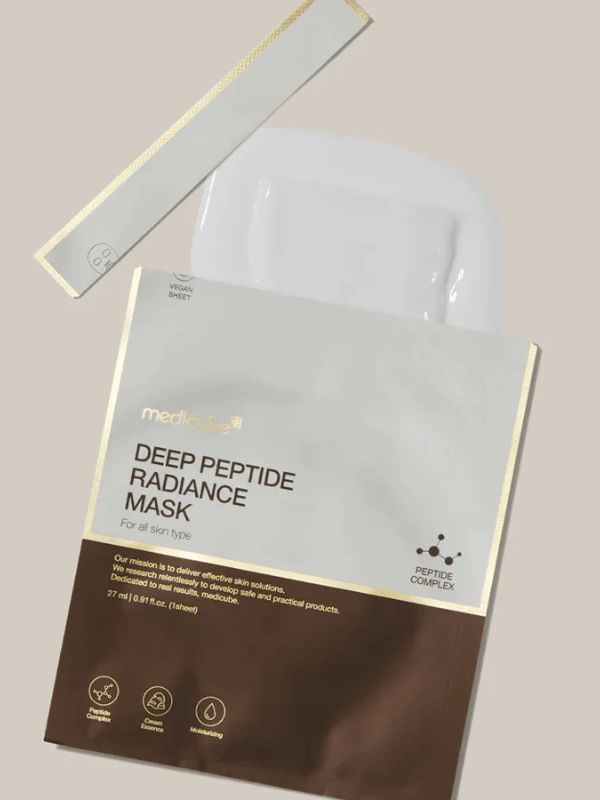 Medicube - Deep Peptide Radiance Mask - Mascarilla con Péptidos